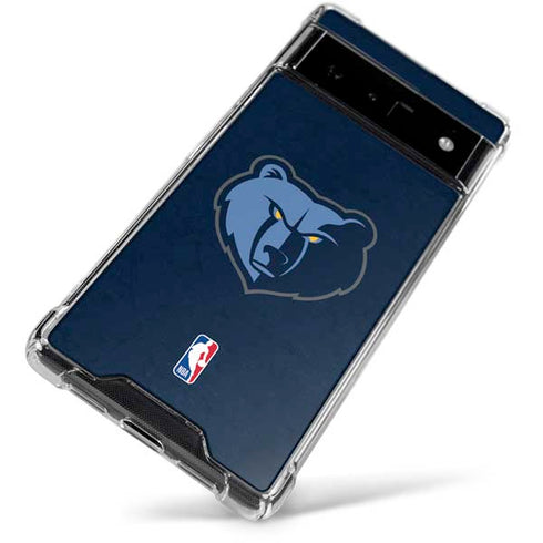 NBA Memphis Grizzlies Distressed Google Pixel 6 Clear Case